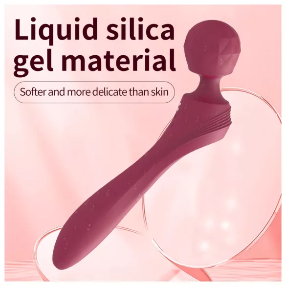 Lonely - vibromasseur courbé - stimulateur point G - silicone rouge