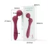 Lonely - vibromasseur courbé - stimulateur point G - silicone rouge
