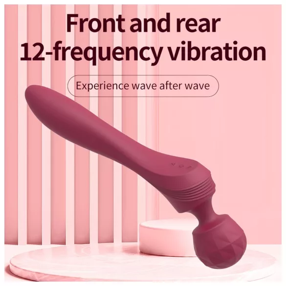 Lonely - vibromasseur courbé - stimulateur point G - silicone rouge