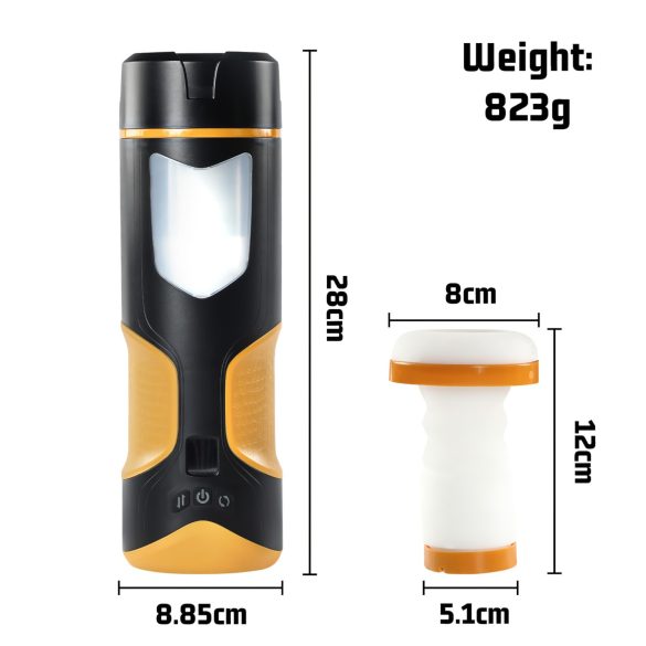 Lonely - masturbateur automatique rotatif - noir