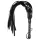 Sunfo - fouet en simili cuir - noir