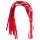 Sunfo - fouet BDSM - simili cuir rouge