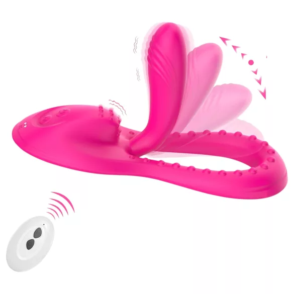 Mroow - vibromasseur coussin flexible (rose)