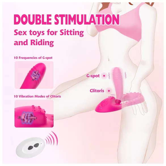 Mroow - vibromasseur coussin flexible (rose)