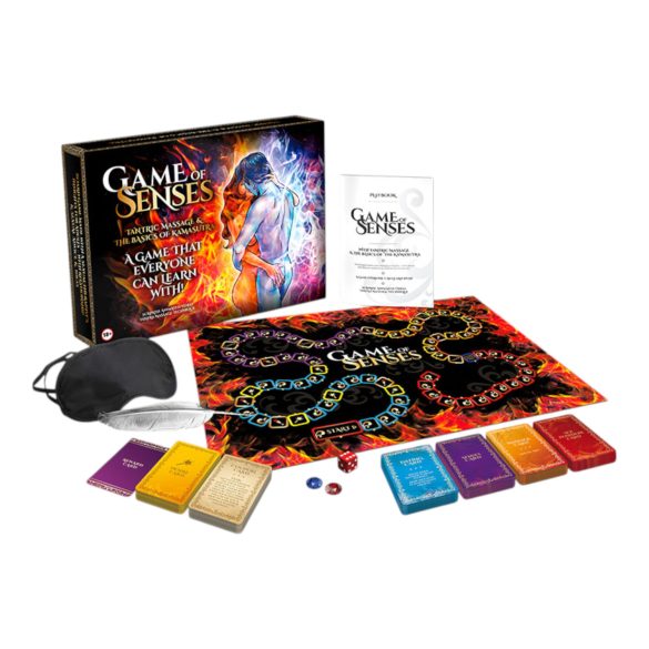 Jeu des Sens - jeu de société érotique pour adultes (anglais)