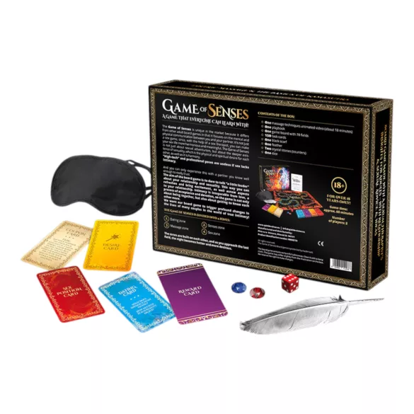 Jeu des Sens - jeu érotique adulte - version anglaise