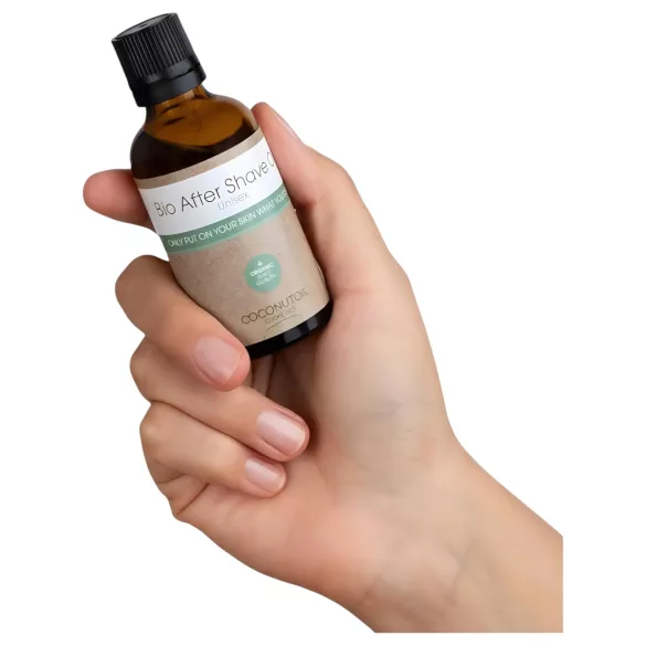 Coconutoil - Huile après-rasage bio - Soin apaisant corps - 50ml