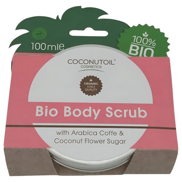 Coconutoil - Gommage Bio Café & Sucre Fleur de Coco (100ml)