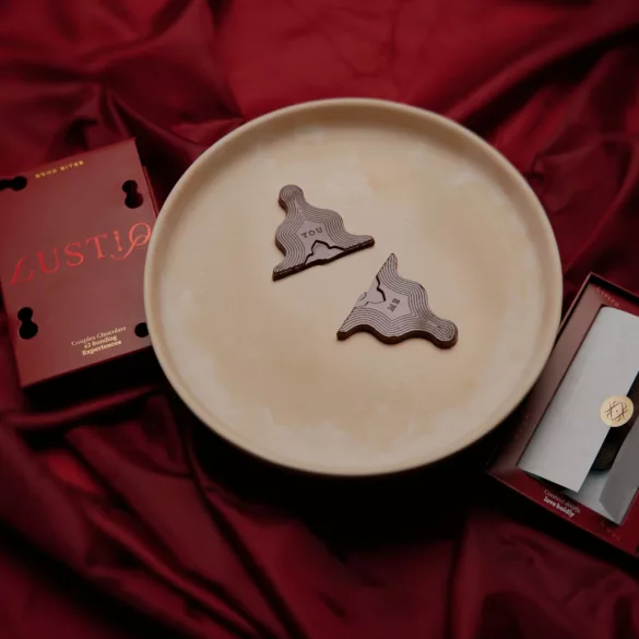 Lustiq Bond Bites - chocolat aphrodisiaque - 2 pièces