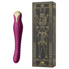 ZALO King - Vibrateur rechargeable, étanche (violet)