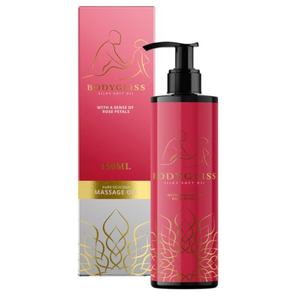 BodyGliss - Huile de massage et lubrifiant - Rose (150ml)