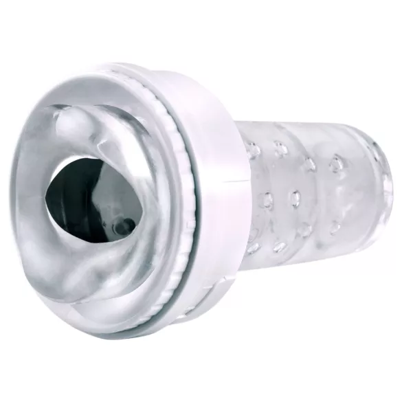 PDX Roto-Bator - masturbateur bouche vibrant - blanc