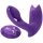 Vibromasseur Clito-Chaud 2en1 Inya Violet