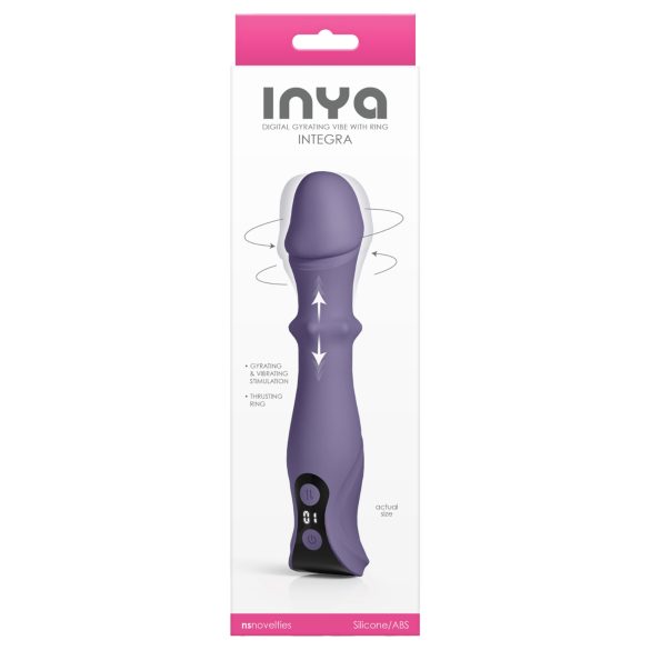 NS Novelties - Vibromasseur Rotatif et Poussoir (Violet)