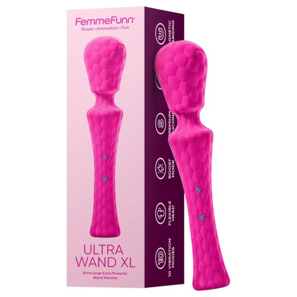 FemmeFunn Ultra Baguette XL - masseur vibrant premium (rose)
