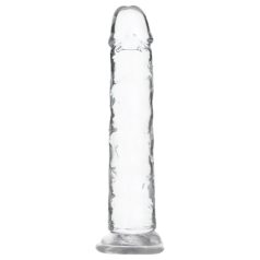   Addiction Crystal - gode silicone ventouse (transparent) - 18 cm