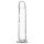 Addiction Crystal - gode silicone ventouse (transparent) - 18 cm