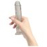 Addiction Crystal - gode silicone ventouse (transparent) - 18 cm