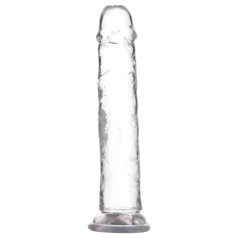 Addiction Crystal - godemiché ventouse (transparent) - 20cm