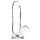 Addiction Crystal - Dildo ventouse translucide 15cm