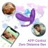 AlvUp - Vibrateur portable contrôlé par application (violet)