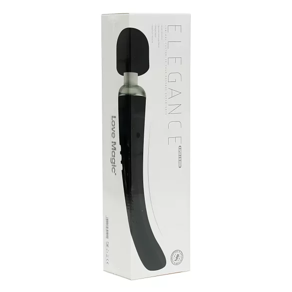 Love Magic - Wand masseur vibrant rechargeable - silicone noir