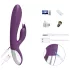 AlvUp - vibromasseur point G lapin - silicone violet