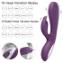 AlvUp - vibromasseur point G lapin - silicone violet