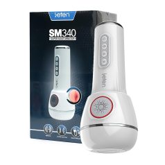   LETEN SM340 - Masturbateur vibrant, aspirant, gémissant rechargeable