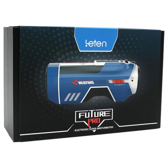 Leten SM Future Pro - masturbateur automatique chauffant lésion sonore - bleu