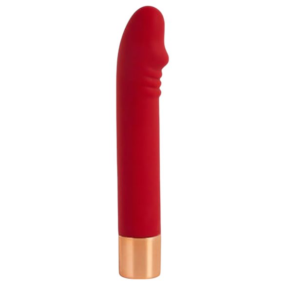 Charming Vibe Dick - vibromasseur rechargeable G-spot (rouge)