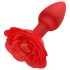Rose Plug - plug anal vibrant rouge sans fil