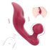 Clitoris & anale vibrateur (rouge)
