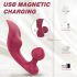Clitoris & anale vibrateur (rouge)