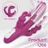 Sexe HD Joker - Vibromasseur étanche à trois branches, rechargeable (violet)