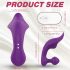 Sex HD Chomper - vibromasseur étanche clitoris et anal (violet)