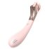 Sex HD - vibrateur étanche rechargeable avec roue stimulante (rose)