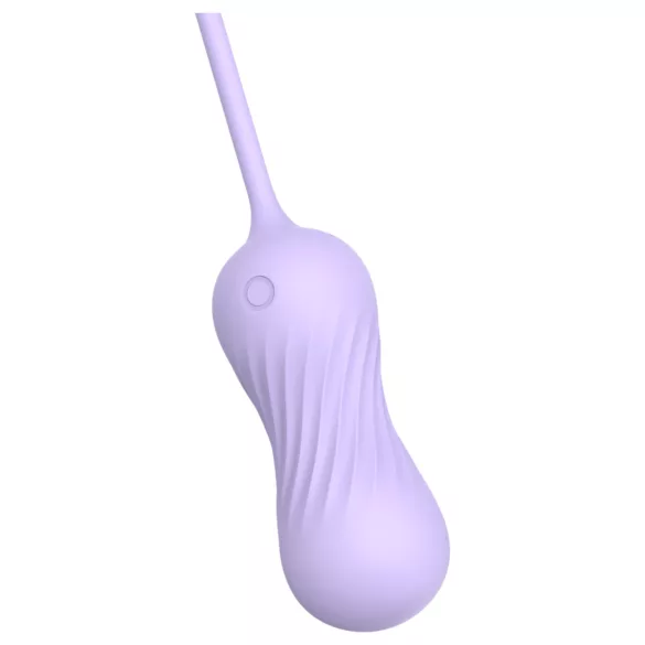 Sex HD - œuf vibrant va-et-vient - silicone violet
