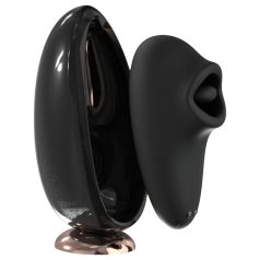 Sex HD Mirror - vibrateur chauffant lécheur (noir)