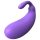 Sex HD - œuf vibrant en forme d'aubergine (violet)