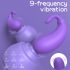 Sex HD - œuf vibrant en forme d'aubergine (violet)