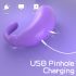 Sex HD - œuf vibrant en forme d'aubergine (violet)