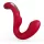 SEX HD Genie - Vibromasseur point G et clitoris - silicone rouge