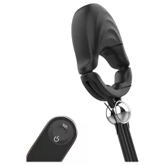   Sex HD - anneau pénien vibrant réglable avec télécommande (noir)