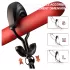 Sex HD - anneau pénien vibrant réglable avec télécommande (noir)