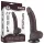 Lovetoy Sliding-Skin - gode ceinture ventouse réaliste double couche 19,5cm