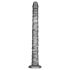 Lovetoy King Size - vibromasseur extra grand 40,5 cm (gris)