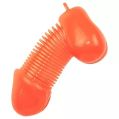 Roomfun - porte-clés pénis comique (orange)