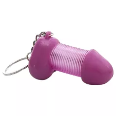 Roomfun - porte-clés pénis rigolo (violet)