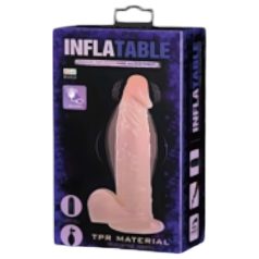 Baile Inflatable - Vibrateur réaliste gonflable (naturel)
